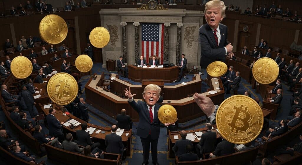 InfoCryptofr   Régulation Crypto US  Trump Bouscule t il le Jeu Législatif 
