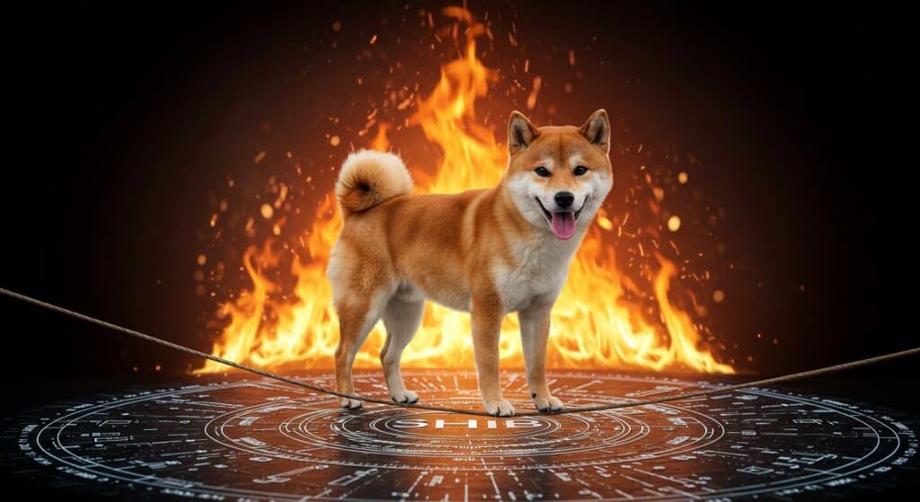InfoCryptofr   Shiba Inu  Cours Fragile Burn Rate Explose