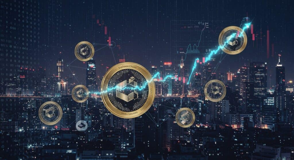 InfoCryptofr   Solana Brille avec les ETF SOL  Objectifs 2025