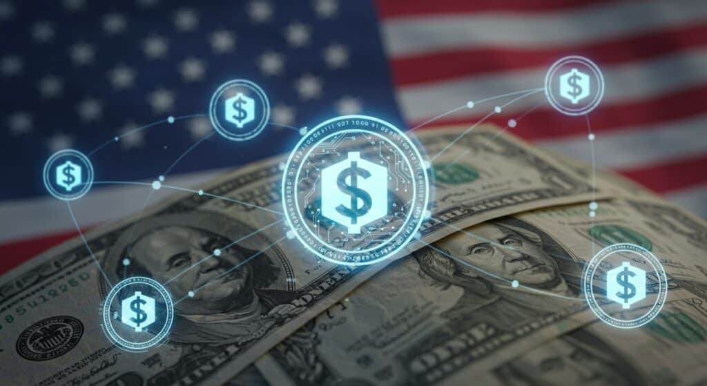 InfoCryptofr   Stablecoins  Un Marché à 2000 Milliards en 2028