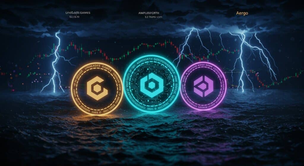 InfoCryptofr   Top Gainers 2025  Undeads Games Ampleforth et Aergo en Tête