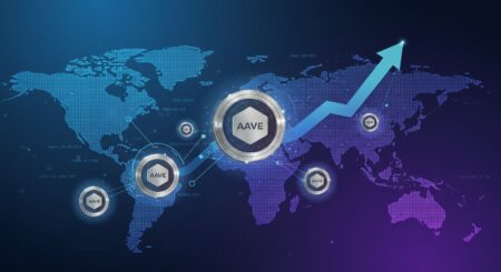 InfoCryptofr   AAVE Vise 45 de Hausse  Réserves au Plus Bas