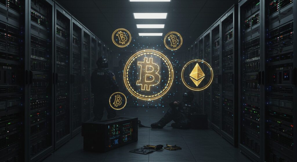 InfoCryptofr   Allemagne  Saisie Record de 34M€ en Cryptos sur eXch