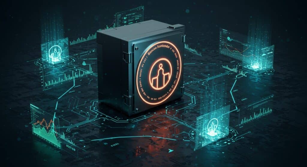 InfoCryptofr   Banco Santander Lance un Stablecoin  Une Révolution 