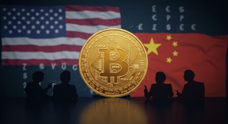 InfoCryptofr   Bitcoin à 100 000 $  Impact des Négociations USA Chine