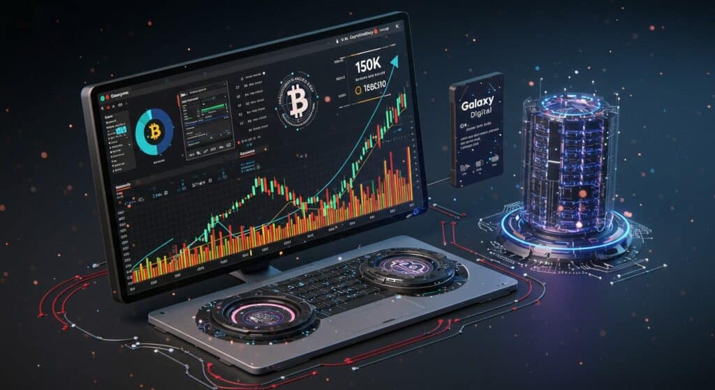 InfoCryptofr   Bitcoin à 150k$  Galaxy Digital Parie Gros