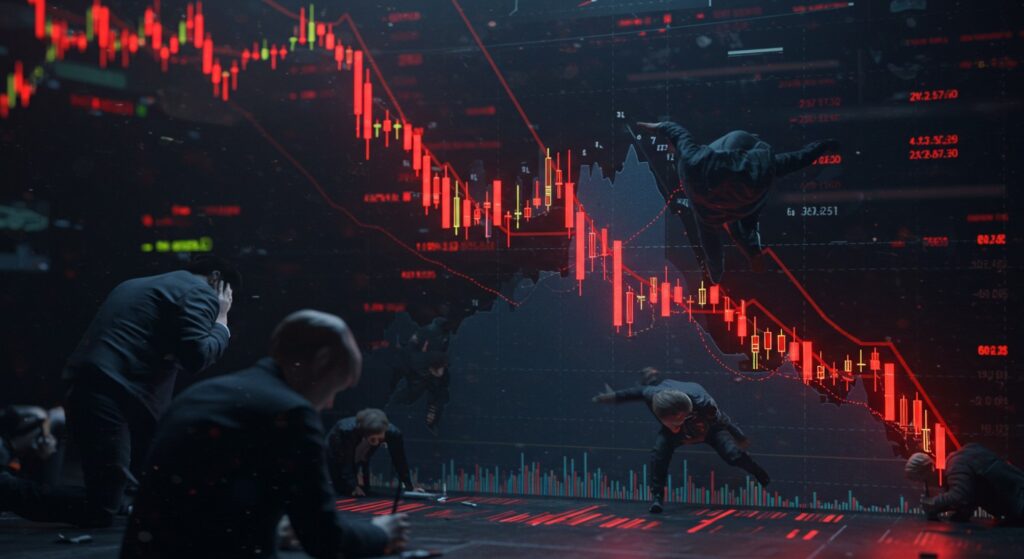 InfoCryptofr   Bitcoin Chute de 1K  0M Liquidés