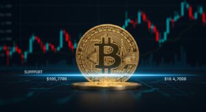 InfoCryptofr   Bitcoin Stagne Près de 104 700 $  Analyse et Perspectives