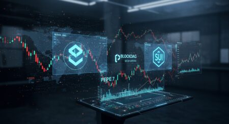 InfoCryptofr   BlockDAG PEPE SUI  Les Crypto à Suivre en 2025
