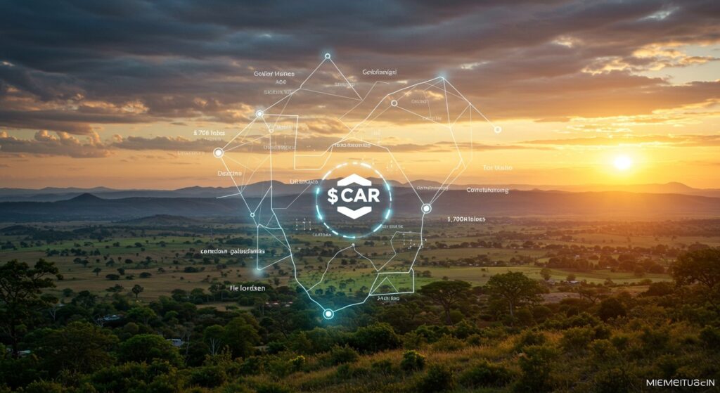 InfoCryptofr   Centrafrique  Tokenisation de Terres via $CAR