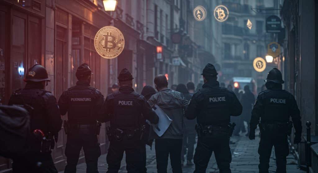 InfoCryptofr   Crypto et Insécurité  10 Arrestations en France