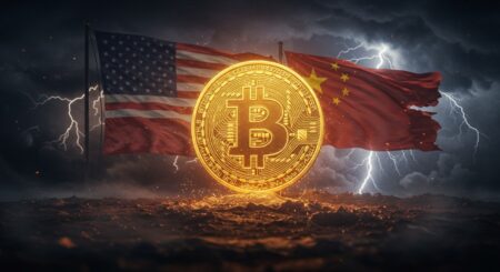 InfoCryptofr   Cryptos Résistent aux Tensions Commerciales