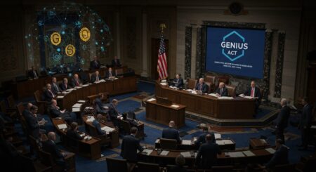 InfoCryptofr   Échec du GENIUS Act  Quel Avenir pour les Stablecoins 