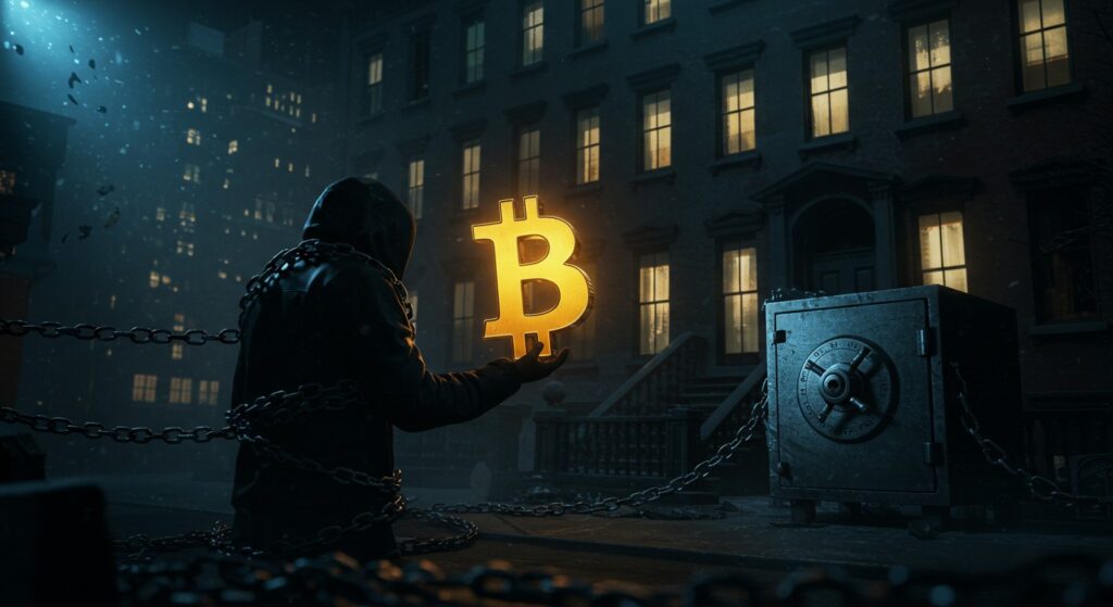 InfoCryptofr   Enlèvement Crypto  Le Côté Sombre du Bitcoin