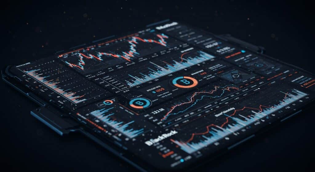 InfoCryptofr   ETF Bitcoin  BlackRock Domine avec 33 Milliards $