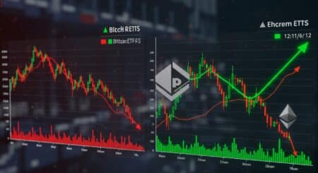 InfoCryptofr   ETF Bitcoin et Ethereum  Une Journée Contrastée en 2025