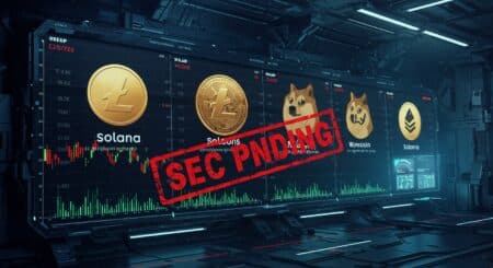InfoCryptofr   ETF Crypto  Solana Litecoin Dogecoin en Attente