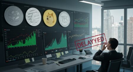 InfoCryptofr   ETF Solana Litecoin Dogecoin  Retards SEC en 2025