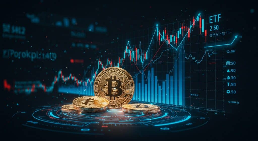 InfoCryptofr   ETFs Bitcoin et Ethereum  Hausse Record en 2025