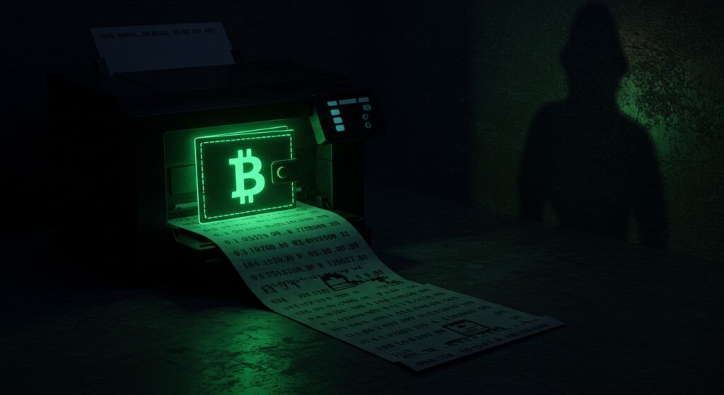 InfoCryptofr   Exploits Imprimantes  Menace sur les Portefeuilles Crypto