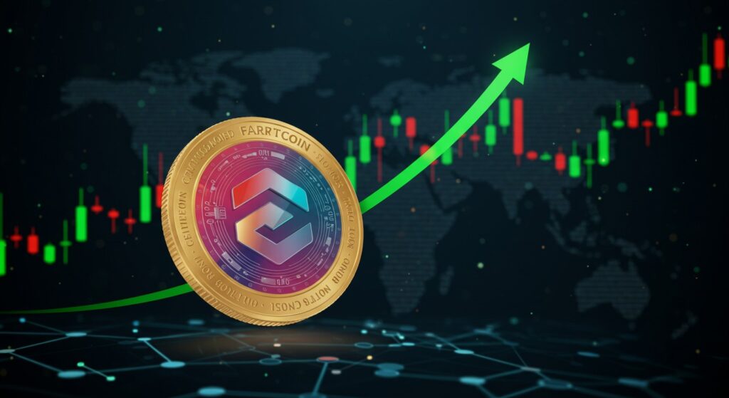 InfoCryptofr   FARTCOIN Bondit de 18  Vers un Nouvel ATH 