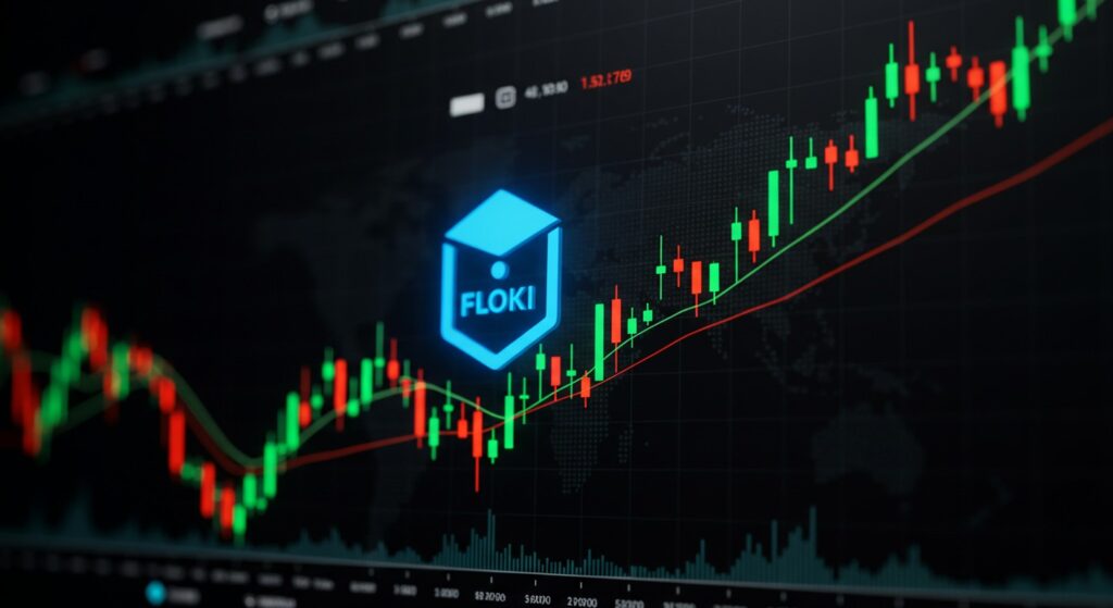 InfoCryptofr   FLOKI  Rebond Imminent ou Simple Correction 