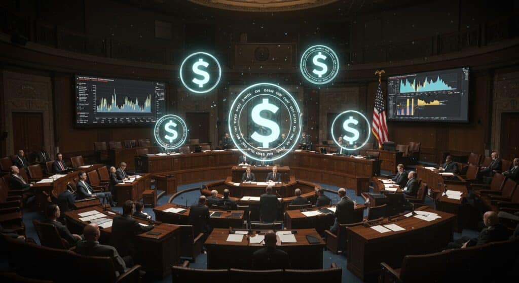 InfoCryptofr   Genius Act  Qui Gagne Qui Perd en Crypto 