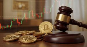 InfoCryptofr   Juge Bloque Tarifs Trump  Impact Sur Crypto
