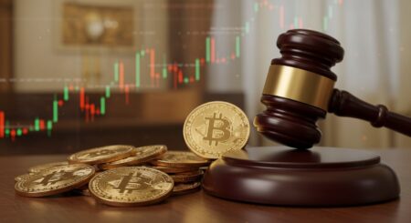InfoCryptofr   Juge Bloque Tarifs Trump  Impact Sur Crypto