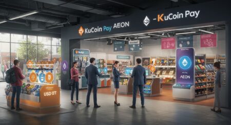 InfoCryptofr   KuCoin Pay et AEON  Paiements Crypto Simplifiés
