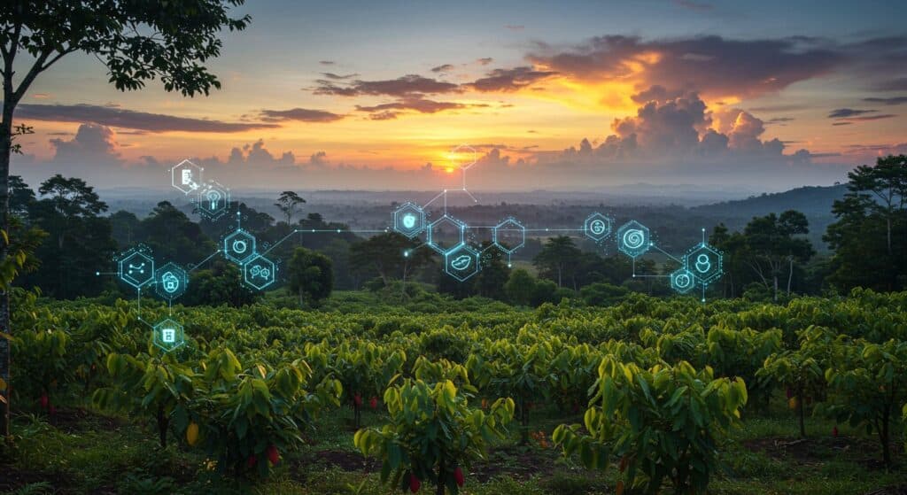 InfoCryptofr   Mantra et Dimitra Révolutionnent lAgriculture