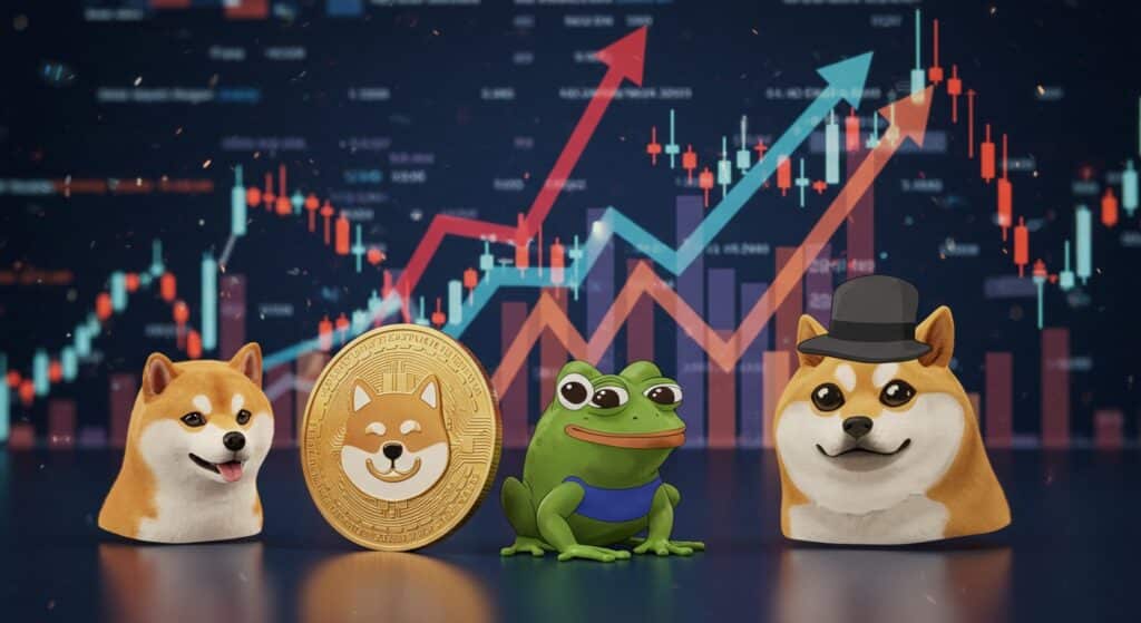 InfoCryptofr   Memecoins  Une Hausse Explosive à Venir 