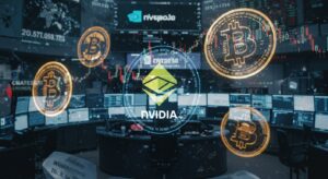 InfoCryptofr   Nvidia Boost Nasdaq Tarifs Freinent le Dow Jones