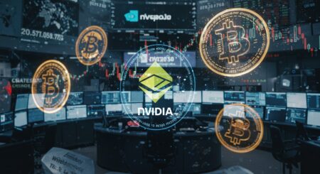 InfoCryptofr   Nvidia Boost Nasdaq Tarifs Freinent le Dow Jones