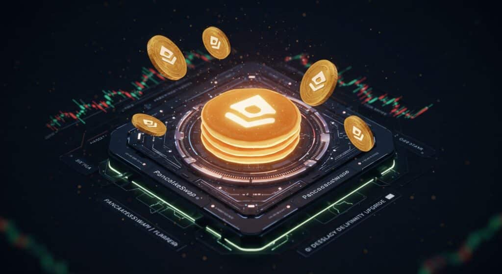 InfoCryptofr   PancakeSwap  Hausse de 30  de CAKE grâce à Infinity