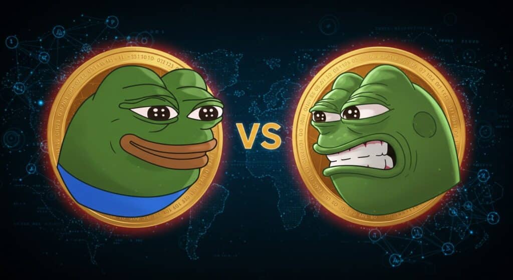 InfoCryptofr   Pepeto vs Pepe  La Nouvelle Guerre des Memecoins