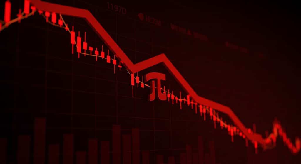 InfoCryptofr   Pi Network Chute de 25  Analyse dun Krach