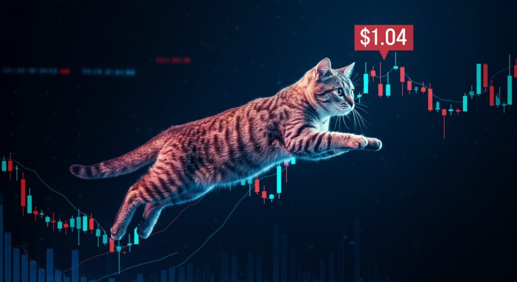 InfoCryptofr   Popcat Explose  Vers un Rallye à 104 $ 