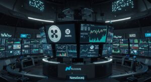 InfoCryptofr   Premier ETF XRP Futures sur Nasdaq  Une Révolution 
