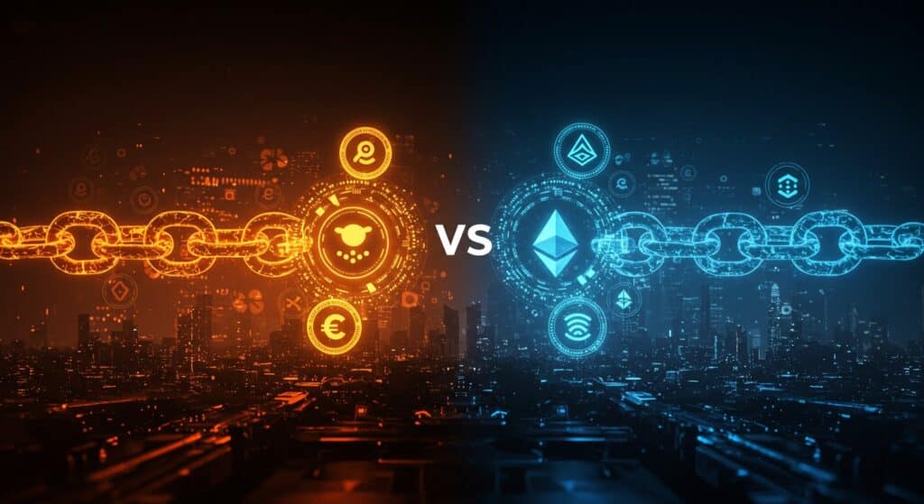 InfoCryptofr   Solana vs Ethereum  Qui Dominera en 2025 