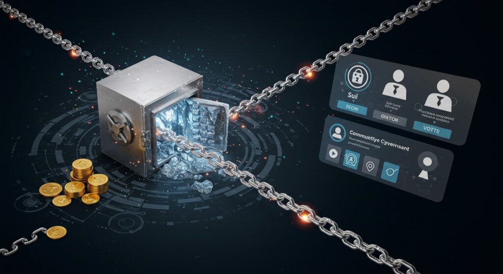 InfoCryptofr   Sui Face au Piratage  Vote pour Récupérer 162M$