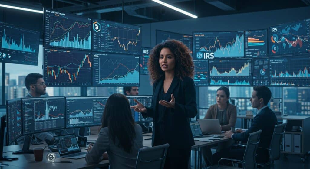 InfoCryptofr   Trish Turner Dirige lIRS Crypto  Vers un Tournant 