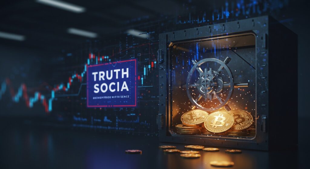 InfoCryptofr   Trump Media Investit 25 Milliards en Bitcoin