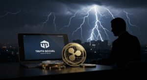 InfoCryptofr   Trump Ripple et Truth Social  Une Polémique Crypto
