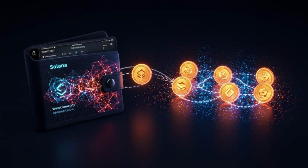 InfoCryptofr   WalletConnect  WCT Grimpe Avec lAirdrop Solana