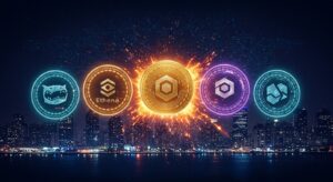 InfoCryptofr   5 Cryptos Pour Transformer 500 € en 100 000 €