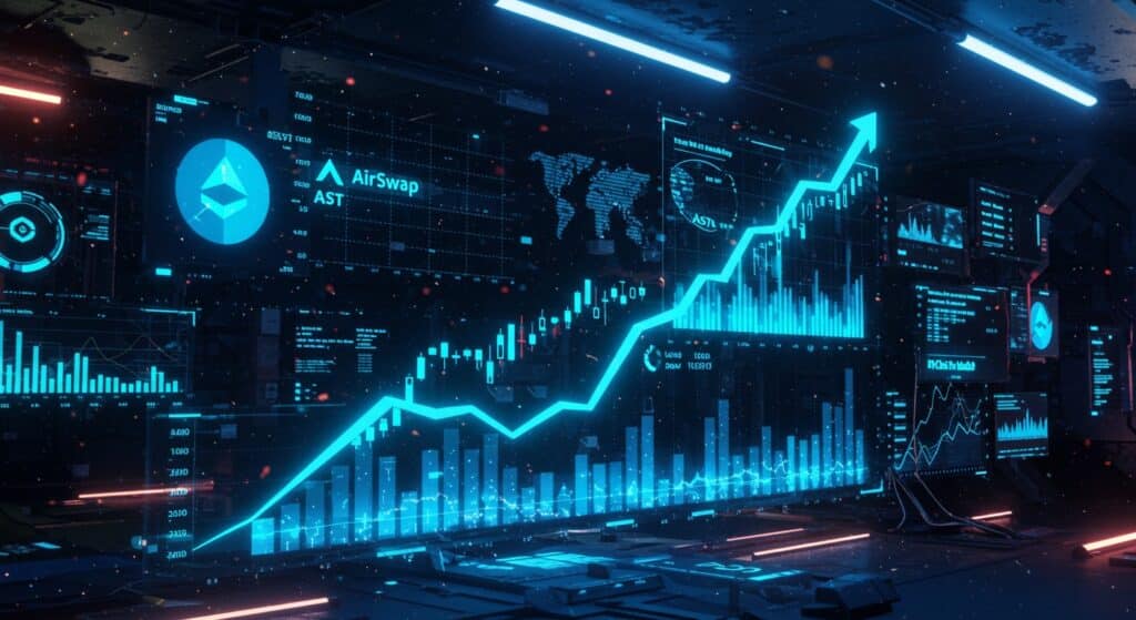 InfoCryptofr   AirSwap  Hausse de 115 pour le Token AST