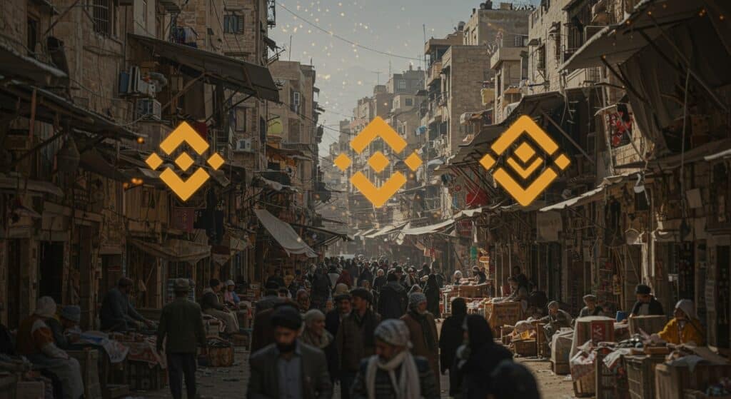 InfoCryptofr   Binance en Syrie  Une Révolution Crypto 