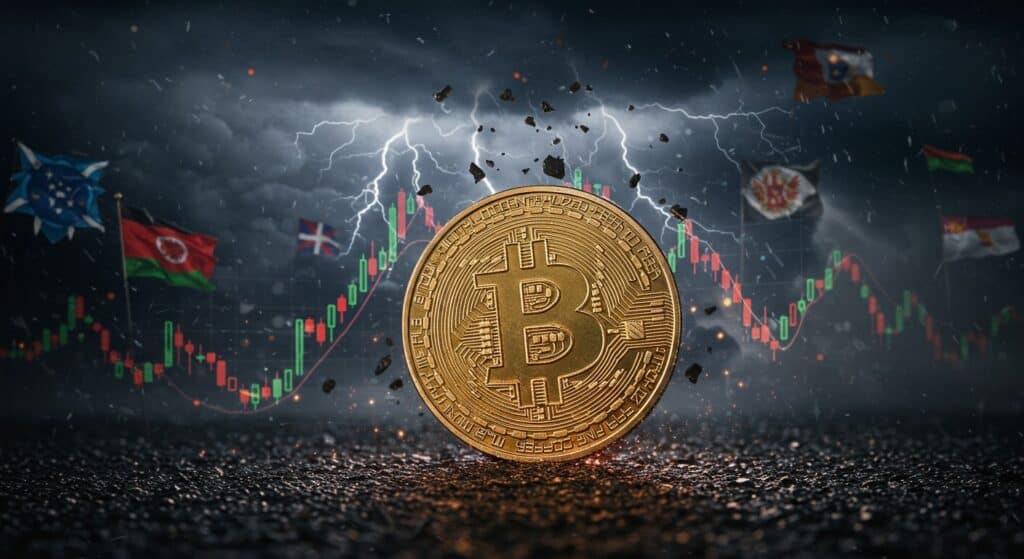 InfoCryptofr   Bitcoin Chute  Repli ou Tournant Baissier 