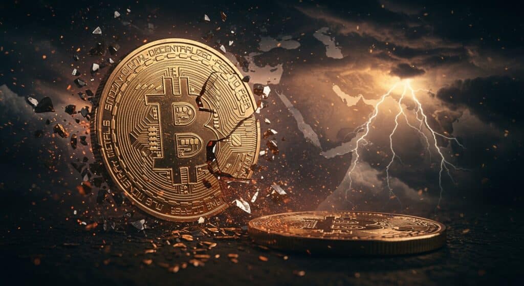 InfoCryptofr   Bitcoin Face à la Crise Géopolitique  Analyse